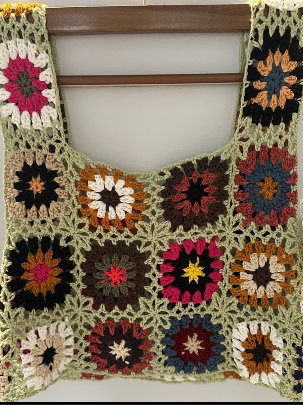 Crochet crop top